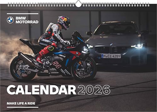 BMW Motorrad Wandkalender 2026 - Auto & Motorcycle Amazon Germany à 9.47€