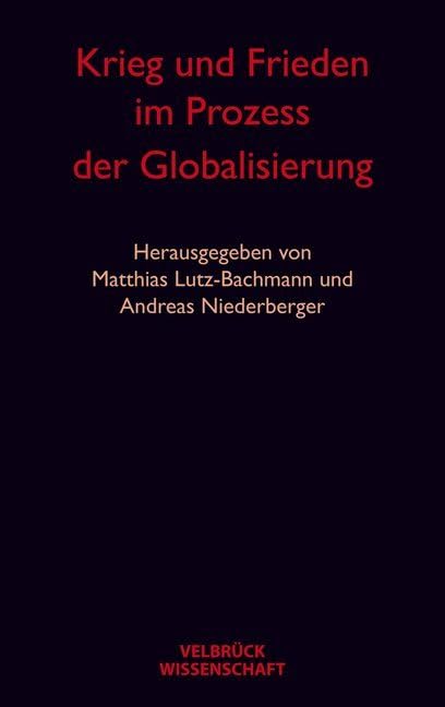 Krieg und Frieden im Prozess der Globalisierung - Bon plan à 5.00€