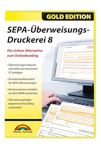 SEPA Überweisungs Druckerei 8 - Amazon Italy à 20.43€
