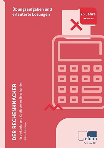 Der Rechenknacker für Verkäufer und Kaufleute im... - Amazon Italie à 17.40€