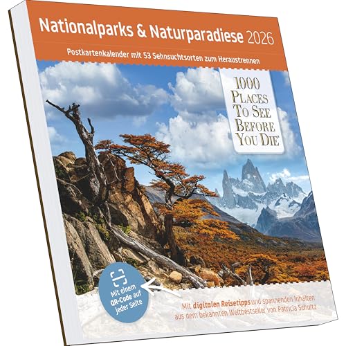 1000 Places to See Before You Die – Nationalparks &... - Fournitures Bureau Amazon Allemagne à 5.52€