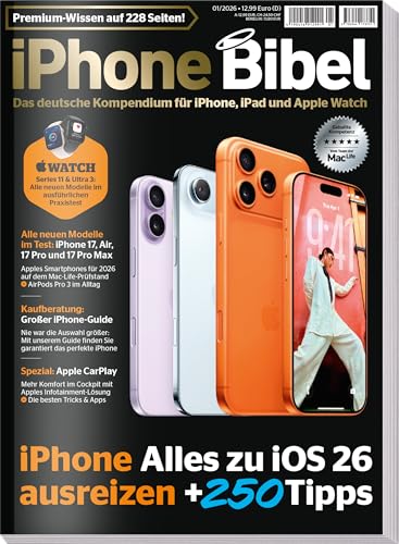 iPhone Bibel 2026 - iPhone - iPad und Apple Watch - iOS 26... - High-Tech & Électronique en promo à 4.38€