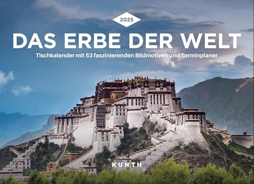 Das Erbe der Welt - KUNTH Tischkalender 2025:... - Fournitures Bureau Amazon Allemagne à 7.01€