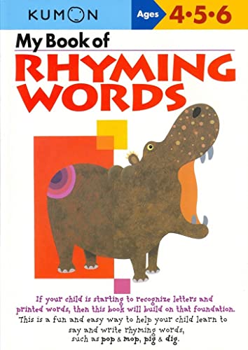 Kumon My Book of Rhyming Words - Livres & eBooks Amazon Espagne à 8.89€