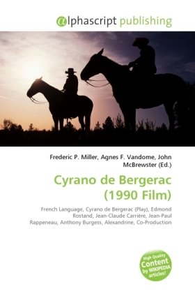 Cyrano de Bergerac (1990 Film): French Language, Cyrano de... - Jouets & Jeux Amazon Italie à 38.71€