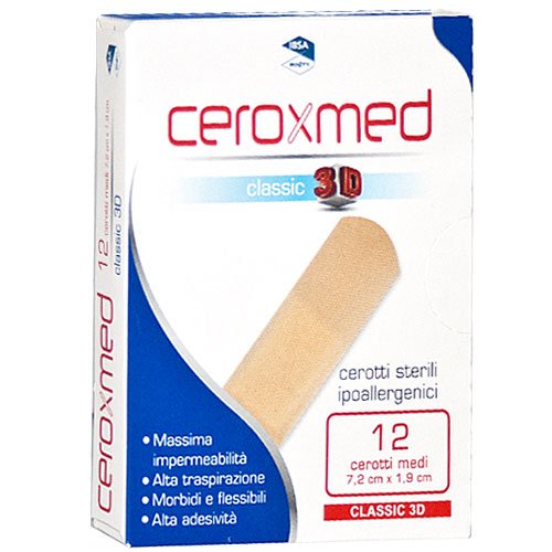 Ceroxmed classic 3D cerotti medi 12pz - Santé & Bien-être en promo à 1.77€