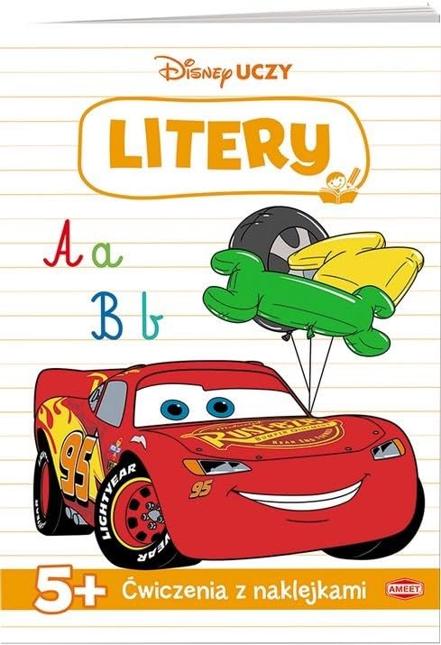 Disney Uczy Auta Ćwiczenia z naklejkami Litery - Maison & Cuisine Amazon Allemagne à 3.41€