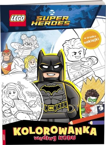 Lego DC COMICS Kolorowanka według kodu - Jouets & Jeux Amazon Allemagne à 1.90€