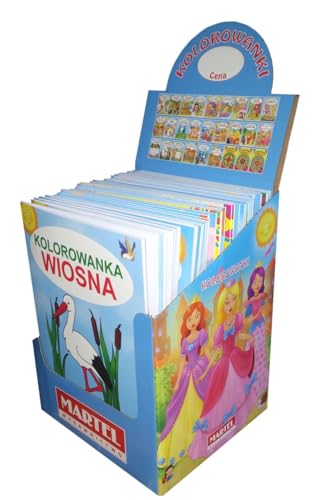 60 Kolorowanek A4 mix Pakiet - Loisirs Créatifs en promo à 9.49€