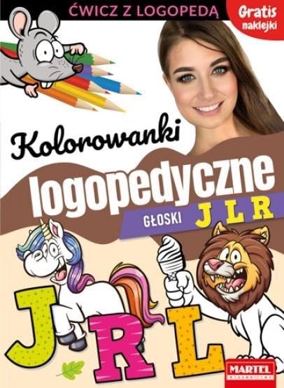 Kolorowanki logopedyczne Głoski J L R z naklejkami - Sports & Fitness Amazon Allemagne à 1.72€