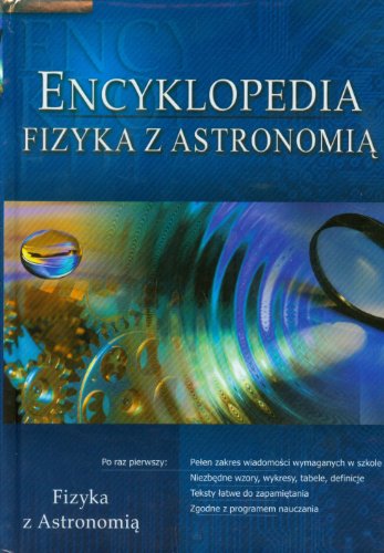 Encyklopedia Fizyka z astronomią (ENCYKLOPEDIA SZKOLNA) - Amazon Allemagne à 5.61€