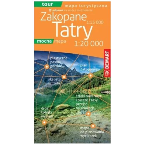 TATRY mapa turystyczna plastik - Bon plan à 1.24€