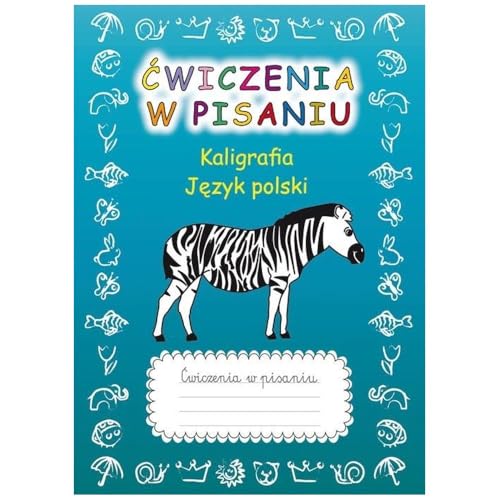 Ćwiczenia w pisaniu Kaligrafia Język polski z zebrą - Sports & Fitness Amazon Royaume-Uni à 0.98€