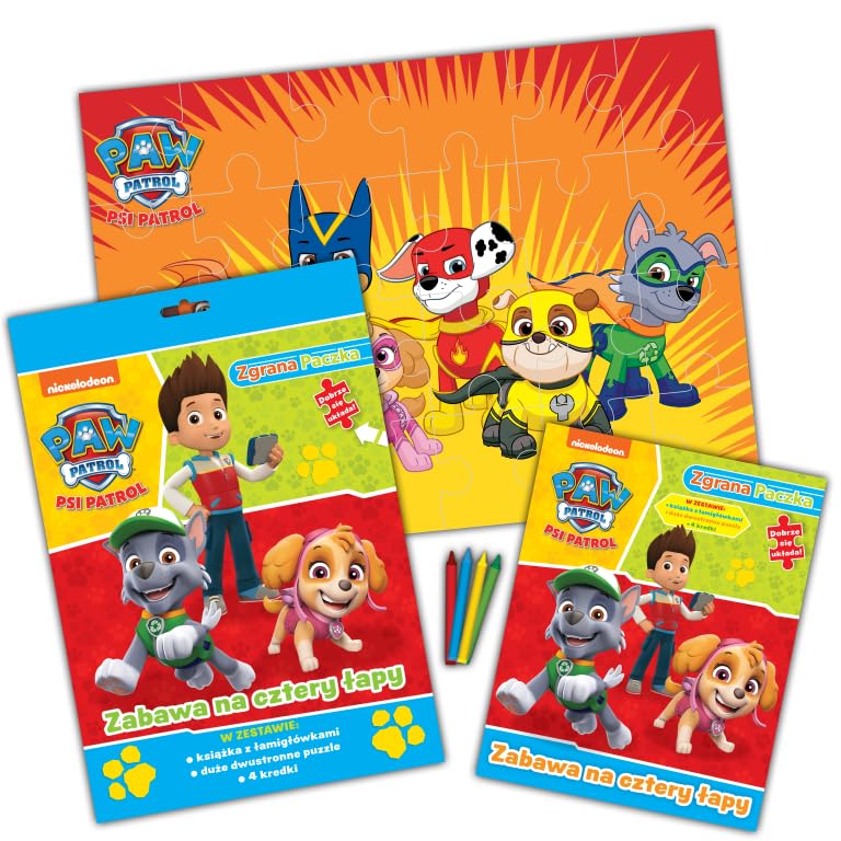 Psi Patrol Zgrana paczka Zabawa na cztery łapy - Amazon Germany à 3.23€