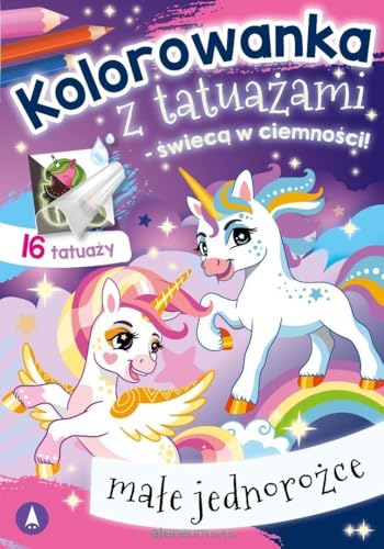 Kolorowanka z tatuażami - świecą w ciemności! Małe... - Loisirs Créatifs Amazon Royaume-Uni à 0.83€