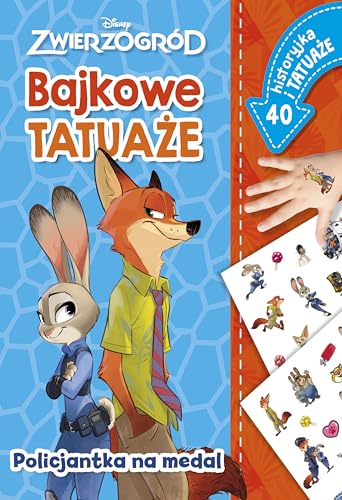 Policjantka na medal. Bajkowe tatuaże. Disney Zwierzogród - Jouets & Jeux Amazon Royaume-Uni à 1.08€
