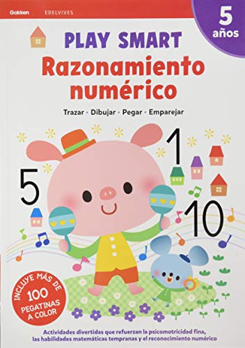 Play Smart : Razonamiento numérico. 5 años - 9788414031957 - Jouets & Jeux en promo à 5.65€