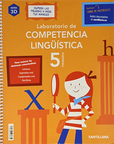LABORATORIO DE COMPETENCIA LINGÜÍSTICA 3D 5 PRIMARIA - Animalerie en promo à 22.72€