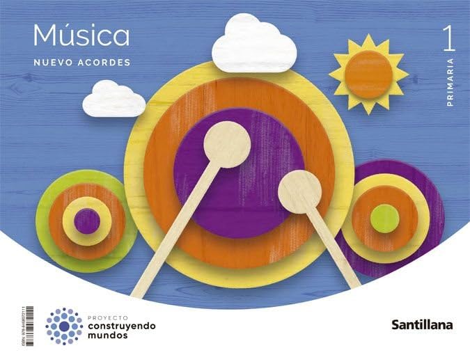 MUSICA NUEVO ACORDES 1 PRIMARIA CONSTRUYENDO MUNDOS - Auto & Motorcycle Amazon Italy à 51.56€