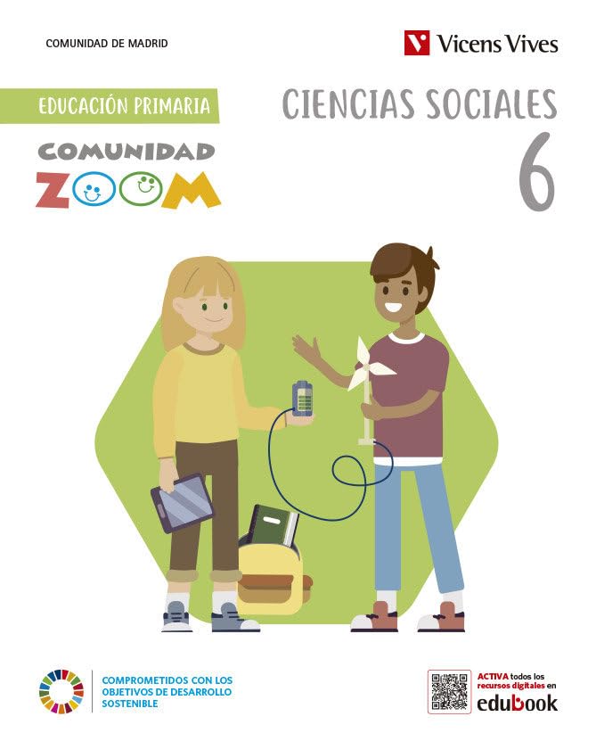 Ciencias Sociales 6. Comunidad de Madrid (Comunidad Zoom) - Amazon Italie à 25.29€