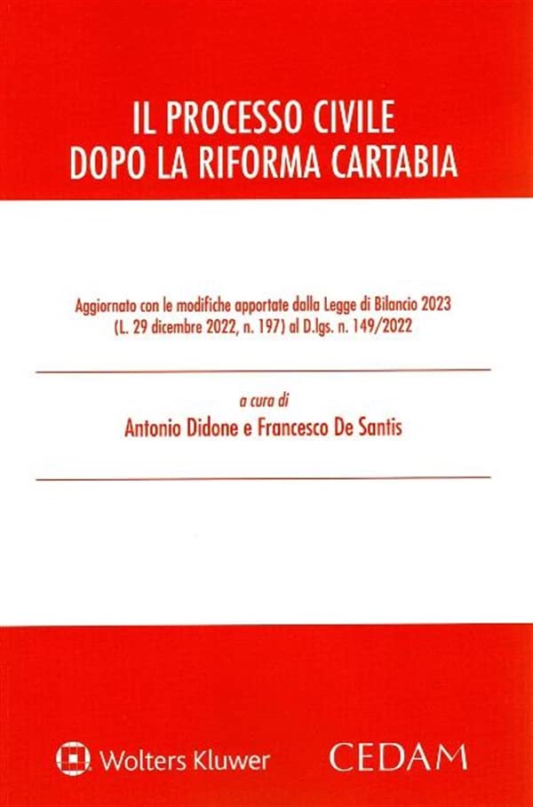 Il processo civile dopo la riforma Cartabia - Auto & Motorcycle Amazon Italy à 8.57€