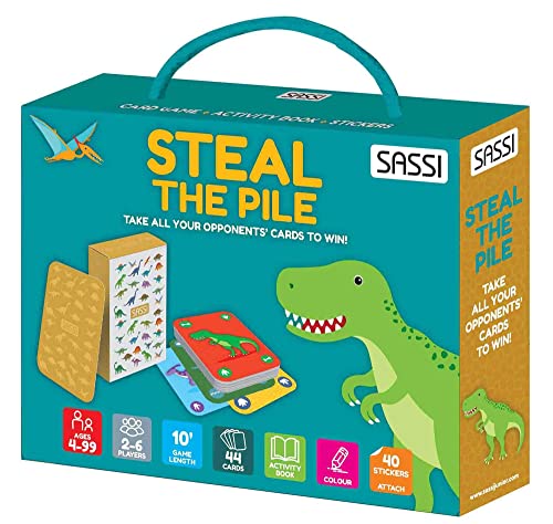 Steal the pile. Card games. Ediz. a colori. Con 44 stikers.... - Jouets & Jeux Amazon Italie à 4.83€
