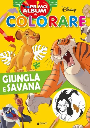 Giungla e savana. Primo album da colorare. Ediz. illustrata - Auto & Moto Amazon Italie à 3.12€
