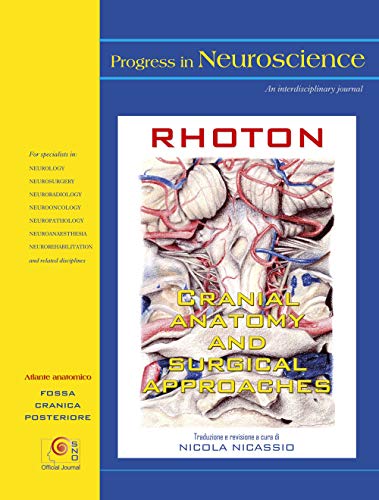 Rhoton cranial anatomy and surgical approach-Atlante... - Santé & Bien-être Amazon Italie à 125.00€