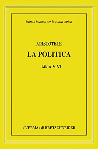 Aristotele, La Politica: Libro V-VI: Libri V-vi - Maison & Cuisine Amazon Allemagne à 64.58€