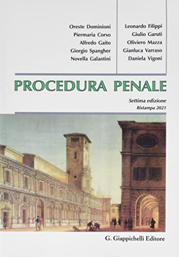 Procedura penale - Books & eBooks Amazon Italy à 11.81€