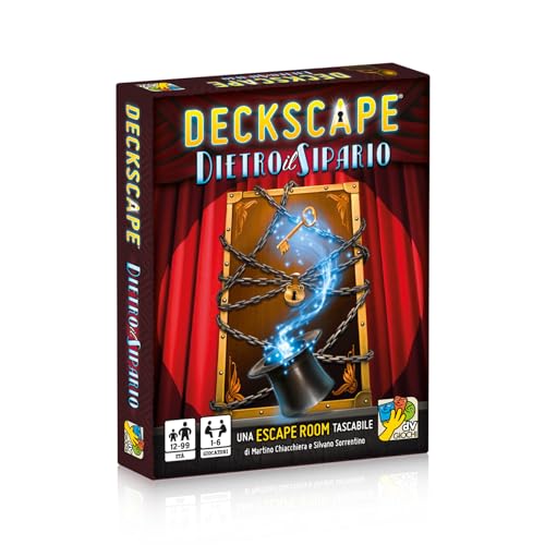 DV Giochi DVG5703 Deckscape-Derrière Le Sipario-Una Escape... - Jeux Vidéo & Consoles en promo à 10.77€