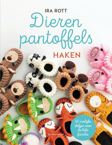 Dierenpantoffels haken: 60 vrolijke slofjes voor de hele... - Home & Kitchen Amazon Spain à 6.66€