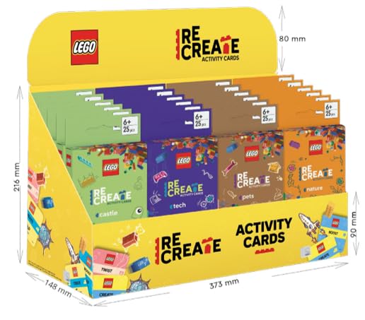 Lego ReCreate Activity Cards Display 2 (gevuld) - Toys & Games Amazon Spain à 122.63€