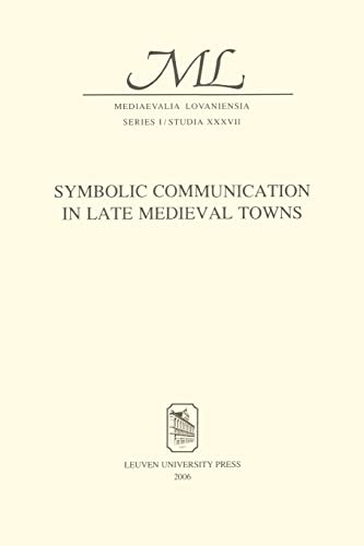 Symbolic Communication in Late Medieval Towns (Mediaevalia... - Animalerie Amazon Allemagne à 12.50€