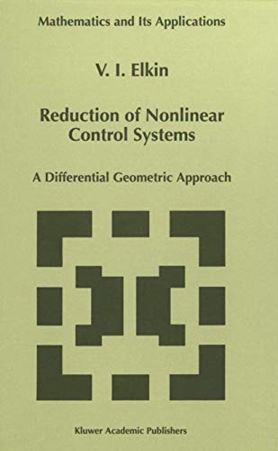Reduction of Nonlinear Control Systems: A Differential... - Pet Supplies Amazon Germany à 22.99€