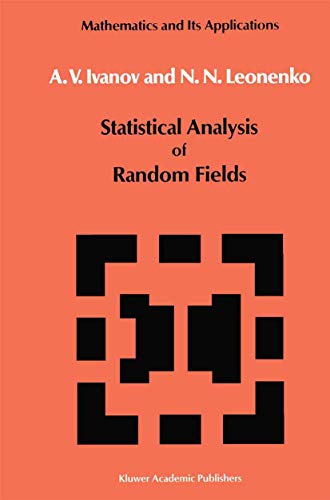 Statistical Analysis of Random Fields (Mathematics and its... - Animalerie Amazon Allemagne à 22.99€