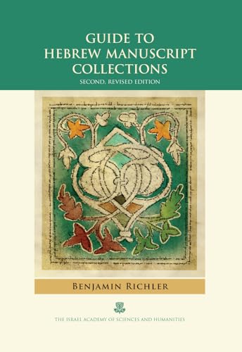 Guide to Hebrew Manuscript Collections - Livres & eBooks en promo à 9.18€