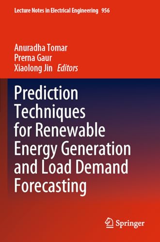 Prediction Techniques for Renewable Energy Generation and... - Amazon Italy à 75.09€