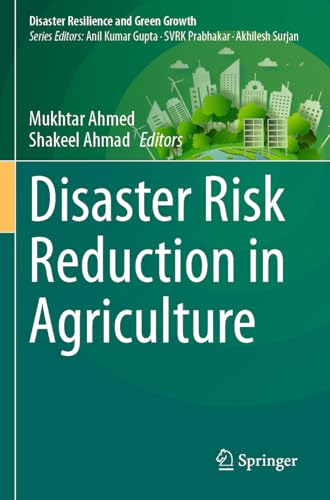 Disaster Risk Reduction in Agriculture (Disaster Resilience... - Amazon Royaume-Uni à 50.83€