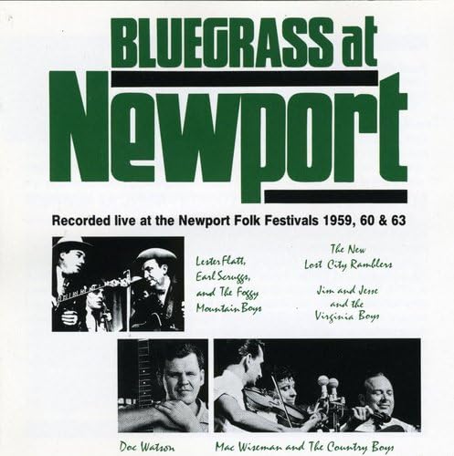 Bluegrass at Newport Folk Festivals 1959, 60 & 63 - Amazon Germany à 12.49€