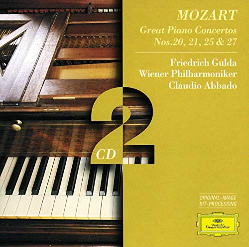 Mozart: Klavierkonzerte 20, 21, 25, 27 - Amazon Allemagne à 3.99€