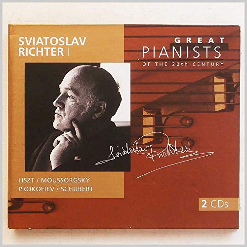 Great Pianists of the 20th Century - Sviatoslav Richter - Musique & Instruments Amazon Royaume-Uni à 9.34€
