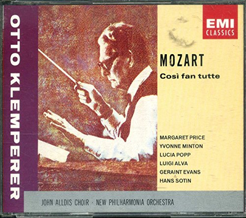 Mozart: Cosi Fan Tutte (Gesamtaufnahme) (ital.) - Musique & Instruments en promo à 8.32€