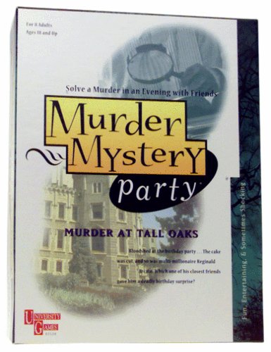 University Games Murder Mystery Party: Murder at Tall Oaks - Jeux Vidéo & Consoles Amazon France à 29.03€