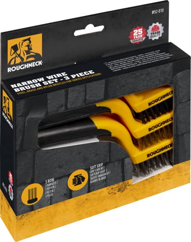 Roughneck 52010 Brosse étroite avec poignée Soft Grip (Lot... - Nouvelle promo Amazon à 11.17€