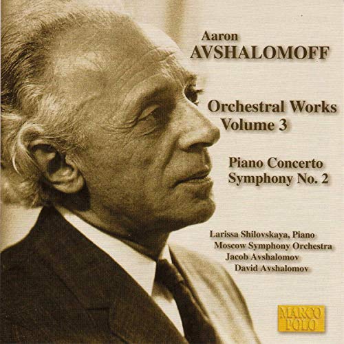 AVSHALOMOFF: Piano Concerto / Symphony No. 2 / Elegy en promo à 4,80€ (-52%) sur Amazon FR