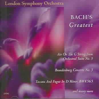 Bach's Greatest - Musique & Instruments Amazon Espagne à 4.11€