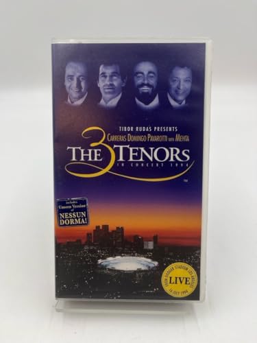 Les Trois ténors en concert 1994 [VHS] - Musique & Instruments Amazon France à 2.64€