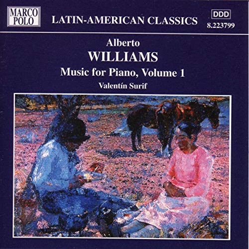 WILLIAMS: Piano Music, Vol. 1 en promo à 4,80€ (-52%) sur Amazon FR