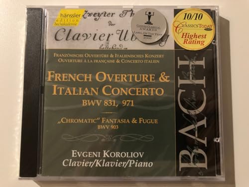French Overture Italian Concerto - Musique & Instruments Amazon Italie à 3.63€